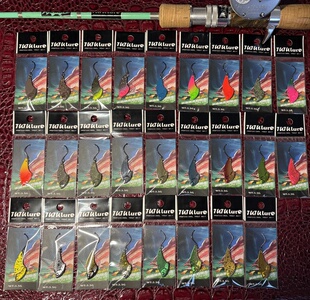 鳟鱼马口金属刀片vib3.5克路亚饵全泳层跳底神饵 TUTUlure新品