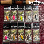 TUTUlure新品Trout Assassin2.1克鳟鱼马口纯铜彩色路亚虹鳟亮片