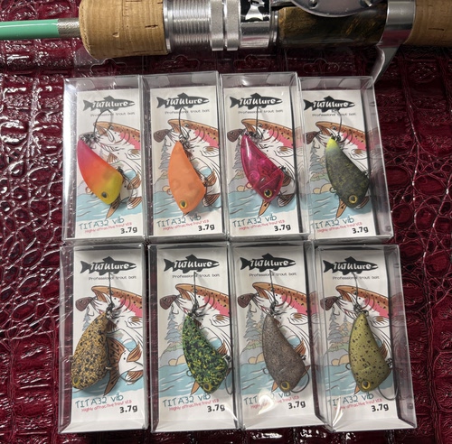 TUTUlure TITA32溪流鳟鱼马口军鱼全泳层vib路亚饵3.7克跳底神器