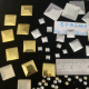 20mm 正方形平顶金属片 铝烫片 铆钉金色铝片 烫图烫画辅料