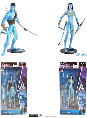 阿凡达 杰克 涅提妮 7寸盒装 可动手办