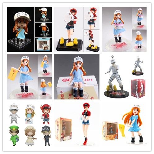 工作细胞白血球公仔手办q版粘土