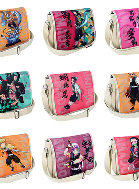 之刃 炭治郎祢豆子我妻善逸  帆布挎包单肩包KBFB06