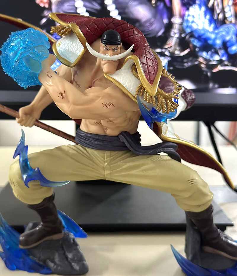 海贼王 GK LX 白胡子 战斗姿势 雕像 手办 模型