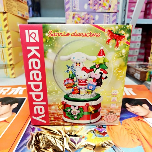 三丽鸥正版授权kitty圣诞音乐盒