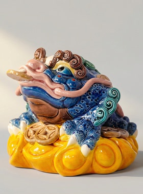 非遗玄关摆件交趾陶国风