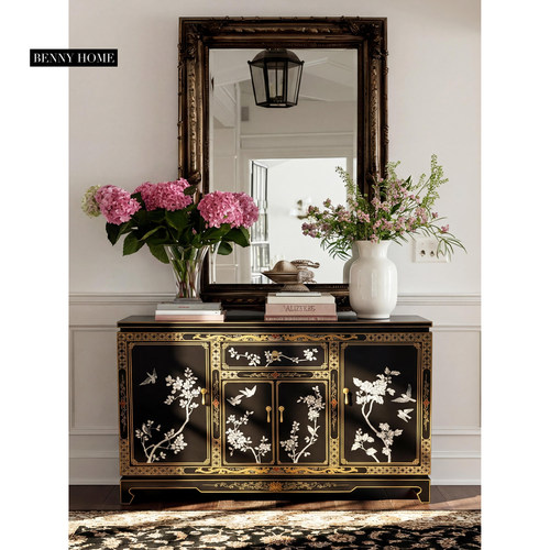 【本尼家】TS94玄关柜长122*宽40*高83cm