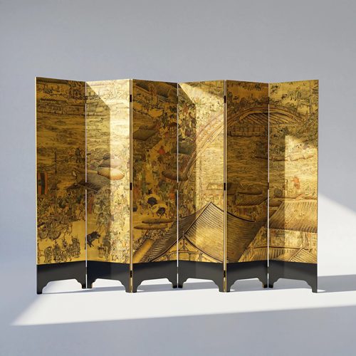 【本尼家】TS915折屏高220*宽50cm*6片