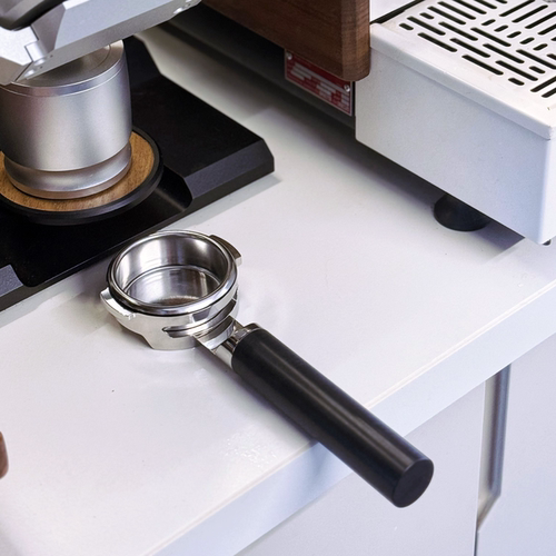 维斯博CNC不锈钢镂空无底咖啡机手柄不含粉碗咖啡机配件