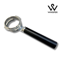 维斯博CNC不锈钢镂空无底咖啡机手柄