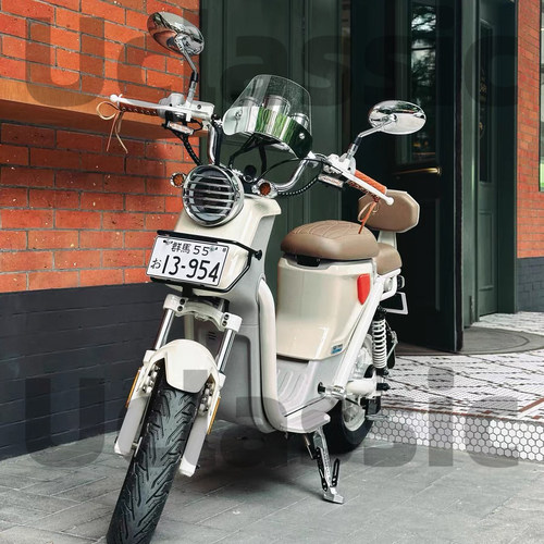 适用小牛u1e复古定制挡风板灯罩