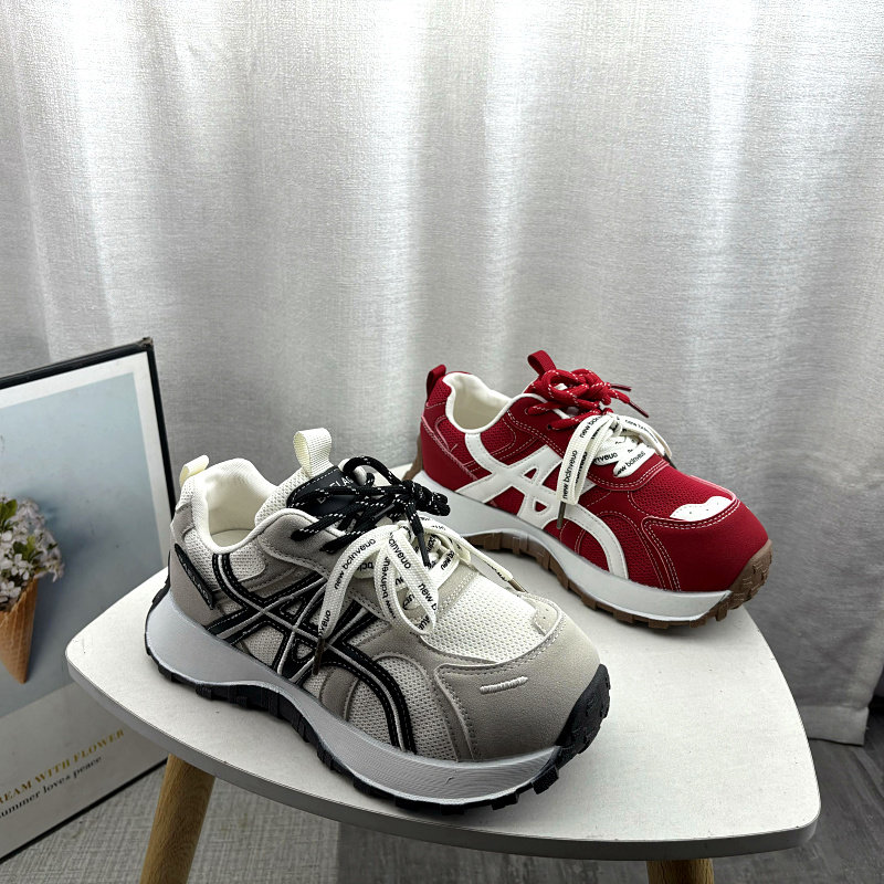 2026春季新款女鞋超纤厚底休闲深口系带舒适百搭软底透气女单鞋,女鞋,深口单鞋,淘宝优惠券,粉丝福利购,淘宝优惠卷