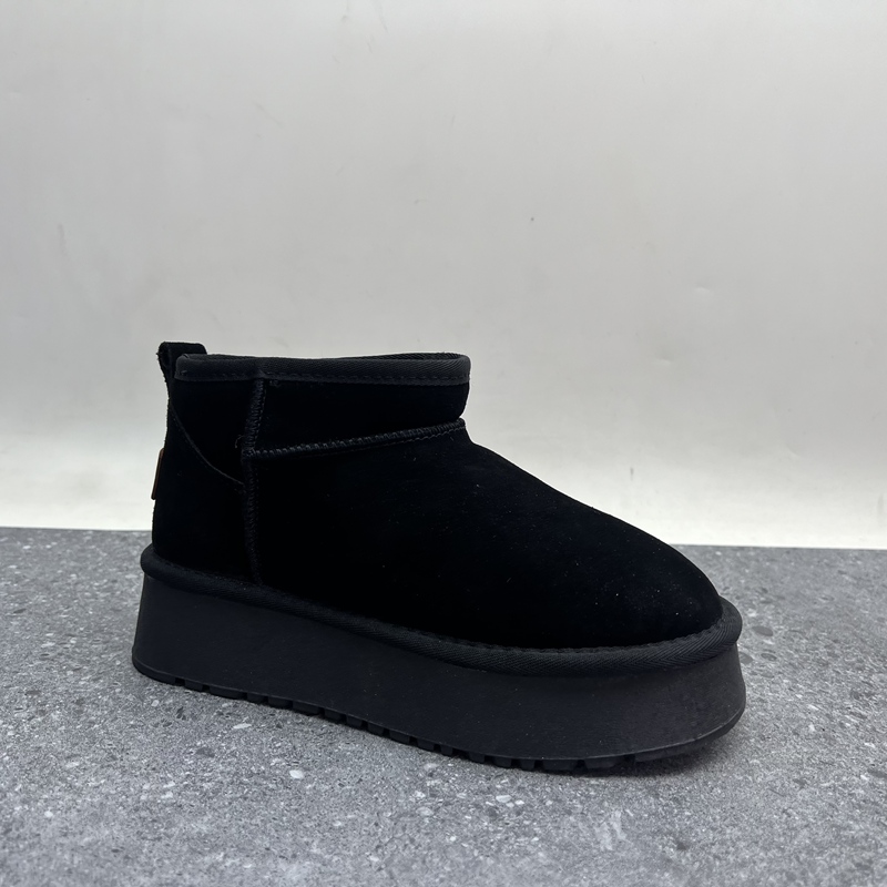 工厂2024处理冬款断码真皮女鞋