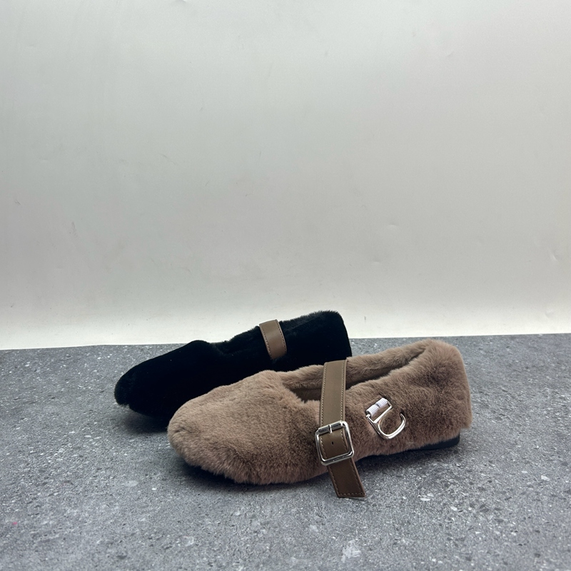 新款断码超纤毛毛鞋女鞋