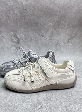 工厂断码pu运动鞋女2026夏季新款老爹鞋休闲鞋圆头玛丽珍德训鞋
