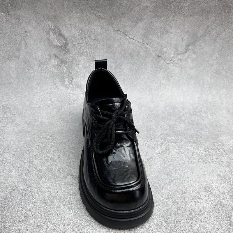 2026春季新款女鞋超纤厚底休闲深口系带舒适百搭软底透气女单鞋,女鞋,深口单鞋,淘宝优惠券,粉丝福利购,淘宝优惠卷