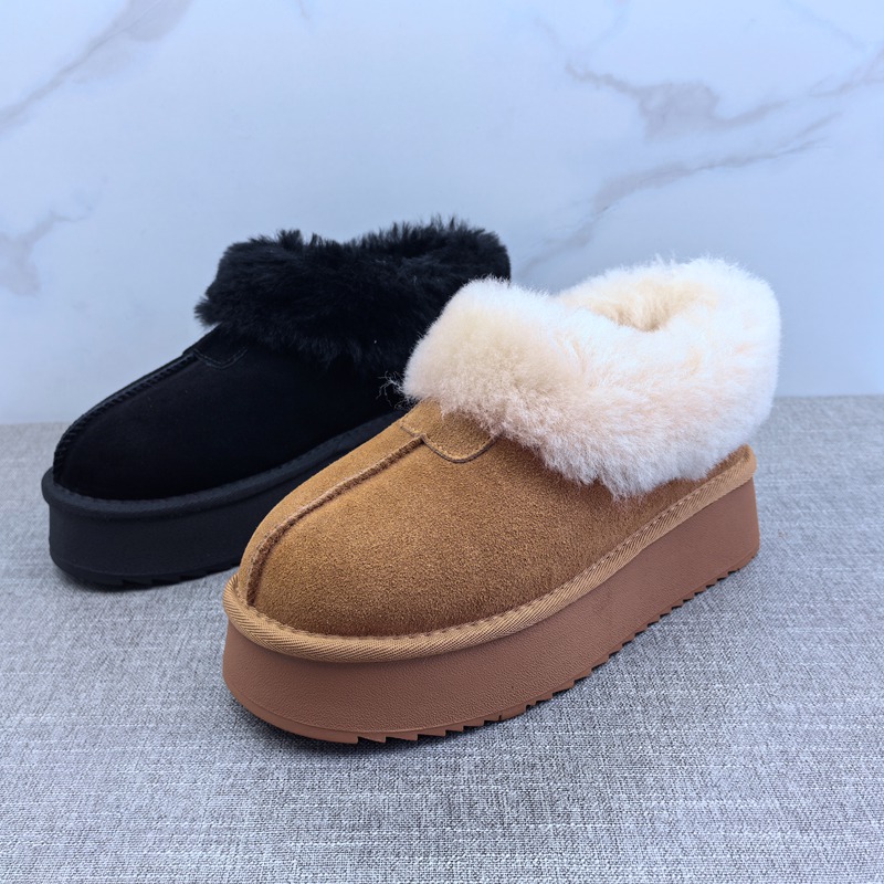 工厂2024处理秋冬断码真皮女鞋