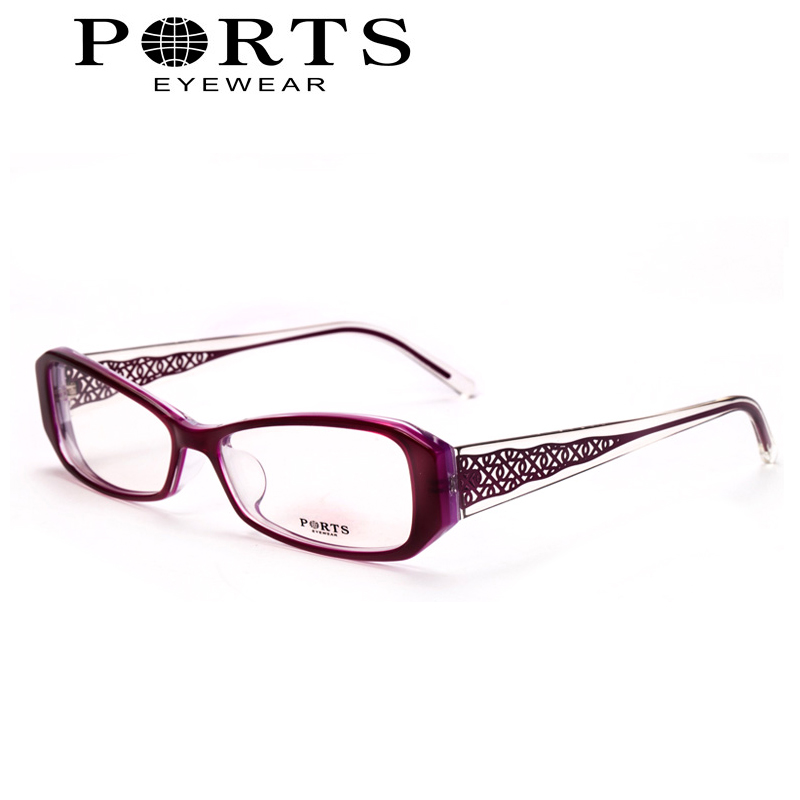 PORTS宝姿小脸复古时尚镜框女商务板材文艺近视眼镜架轻 POF13203
