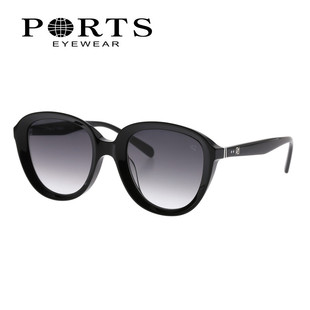 PORTS宝姿网红复古瘦脸墨镜女防紫外线偏光近视太阳眼镜PSF13906