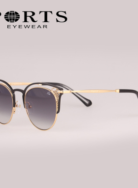 PORTS宝姿金属清新时尚女款太阳镜墨镜防紫外线  遮阳镜PSF11909