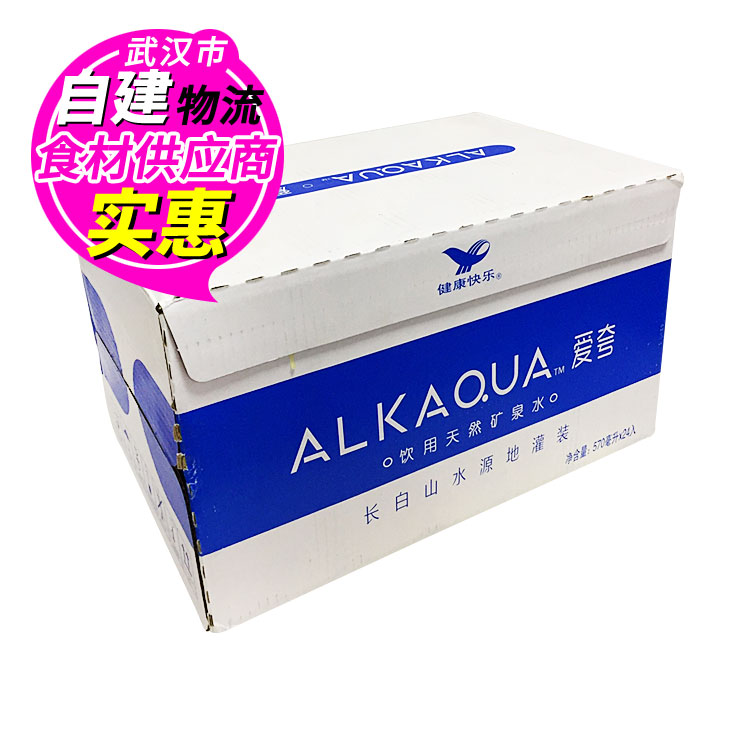 ͳһ ALKAQUA °®¿ä¿óȪˮ 570ml*24Æ¿ ÌìÈ»ºÃË® Î人Âú°Ù°üÓÊ