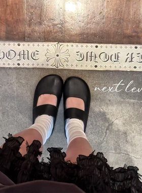 bytheWEI高端线【山本玛丽珍】nextlevel头层小羊皮玛丽珍鞋女