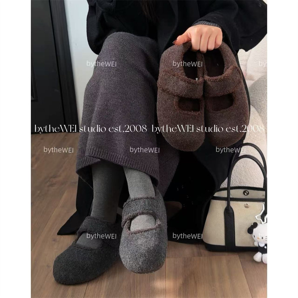 bytheWEI【毛呢小饼干】内增高足弓支撑版厚底加绒勃肯玛丽珍鞋女,女鞋,时尚休闲鞋,淘宝优惠券,粉丝福利购,淘宝优惠卷