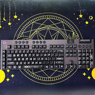 印花集PBT罗技G913键帽套装适用于G813/G913/TKL键盘不掉色不起油