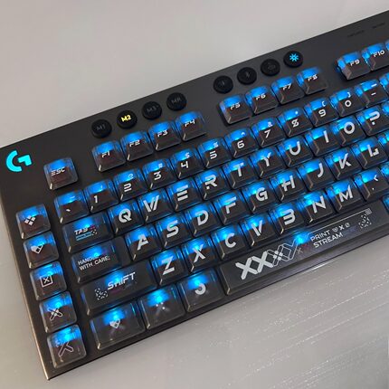 透光G913键帽套装兼容罗技G813/G815/G913/G915/TKL机械游戏键盘