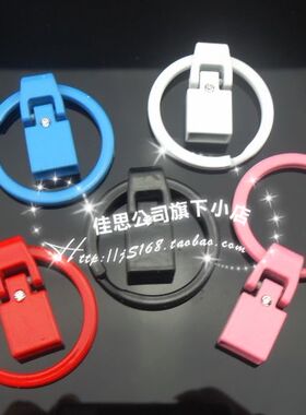 【10MM喷漆彩色钥匙扣头】车牌号 字母钥匙扣 钥匙链4S店精品货源