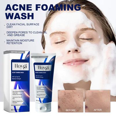 Foaming Cleanser Deep Facial Cleansing Gentle Oil Control Hy