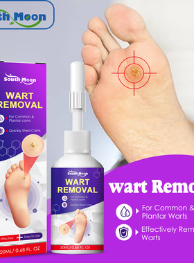 Skin care liquid cleans body skin warts moistens and smoothe