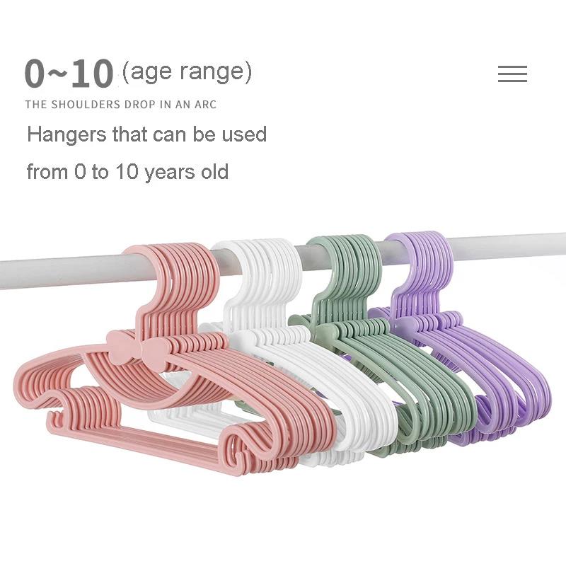 10pcs Hanger for Clothes Baby Kids Children Clothes Hangers