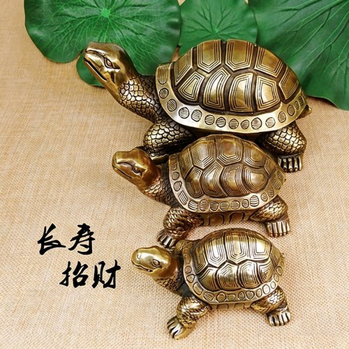 全铜乌龟摆件招财家居饰品工艺品