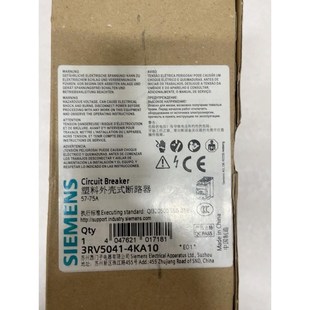 3RV1041 4KA10 4议价 3RV5041 西门子断路器