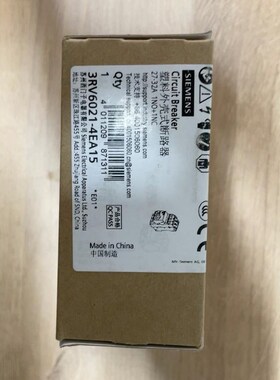 西门子马达断路器   3RV6021-4EA10 3RV60议价