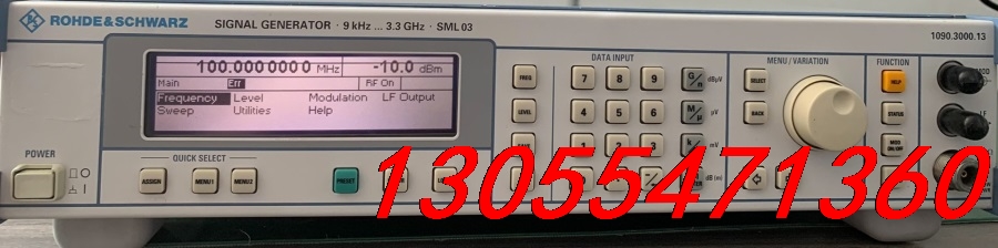 议价R&S SML01信号发生器9KHz~1.1GHz感兴趣的话-封面