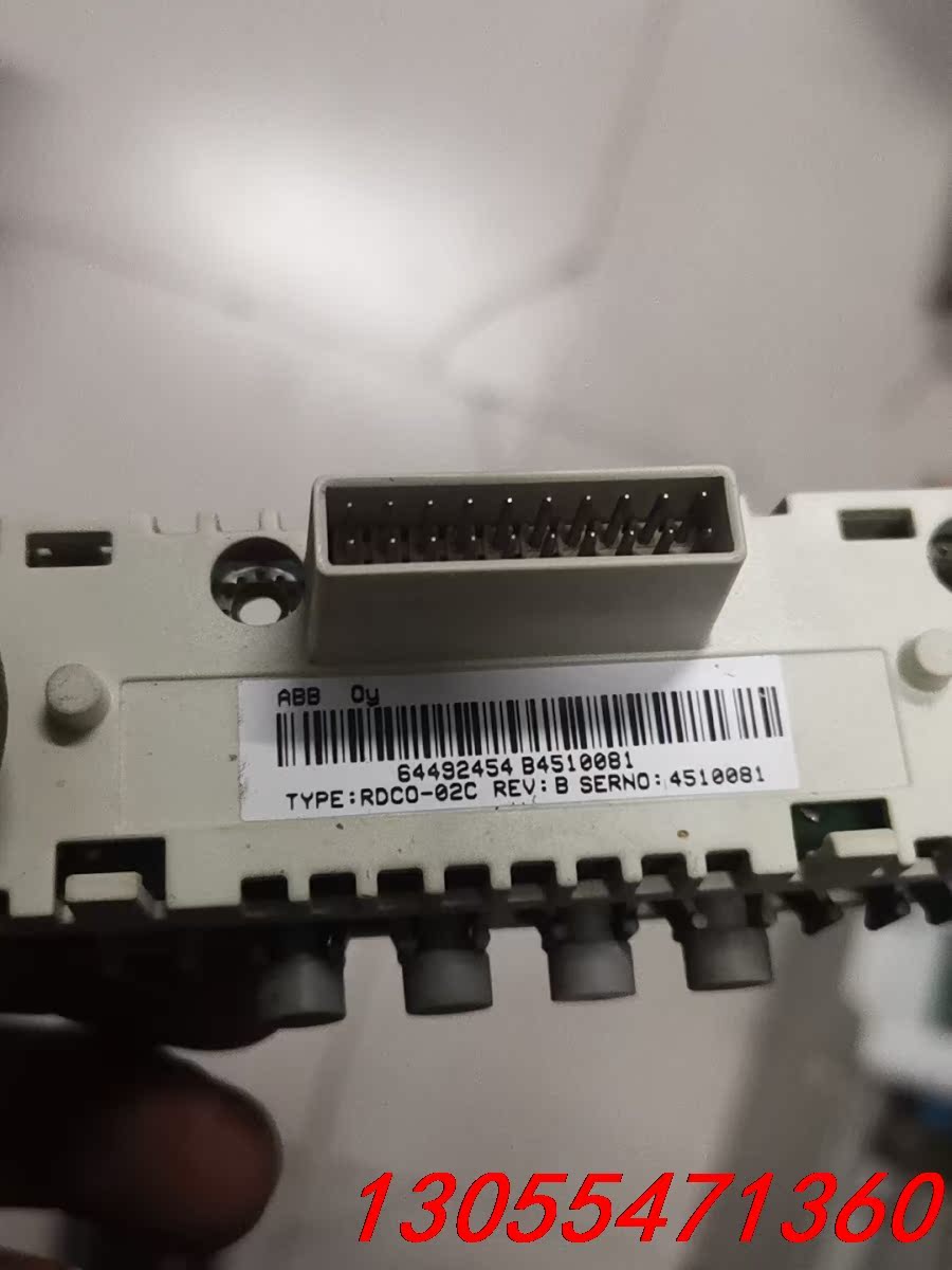 议价ABB变频器光纤板RDCO-02C拆机功能好成色能充新
