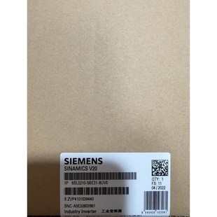 8UV0 5BE31 1议价 6SL3210 西门子变频器V20