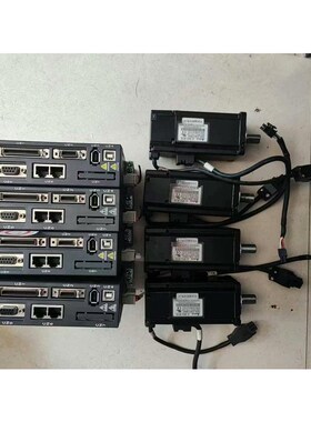 A2台达400W伺服电机套装,ECMA一C10604ES,驱议价