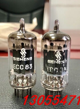 议价57年西门子 ecc83 12ax7 坑屏 不等号暗码 全新