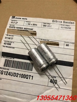 议价RIFA EVOX 350v10uF 106进口瑞典阿法轴向