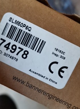 SLM50P6Q正品74978邦纳BANNER全新QS30L议价