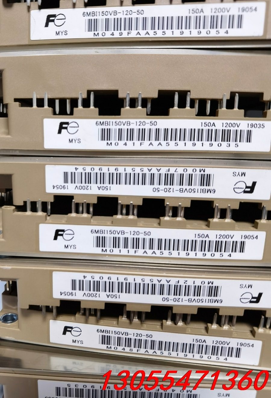 议价6MBI150VB-120-50富士IGBT   数量130