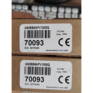 全新邦纳BANNER传感器 现议价 Q60BB6AFV1000Q