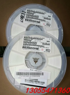 议价KOA蓝色蓝籽 0603 1% 3.3R 3R3 贴片电阻