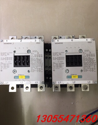 议价西门子交流接触器 3RT5064-6AF36拆柜，接触点好。