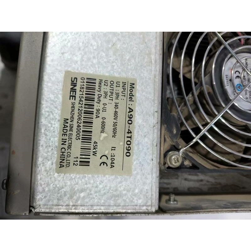 拆机正弦变频器,A90-4T090 45KW,功能包好无维修议价