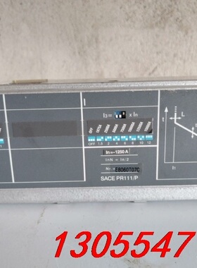 议价原装进口ABB框架断路器电子脱扣器SACE   PR111/
