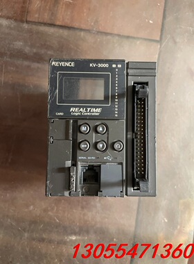 议价基恩士PLC，KV3000，通电如视频，外观不漂亮，要的联系